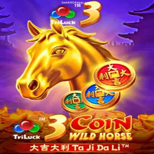 3CoinWildHorse: An Exciting New Adventure on Bet4404 Online Platform